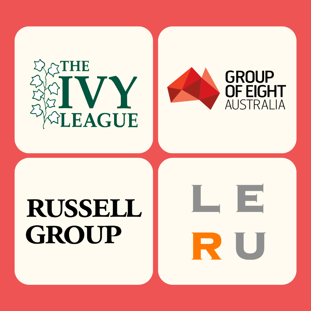 What Are The Ivy League, Group of Eight, Russell Group, and LERU? College Groups Around The World Explained